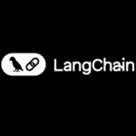 LangChain_LogoB&N